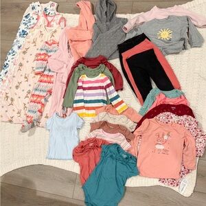 Baby girl clothes bundle - size 18M